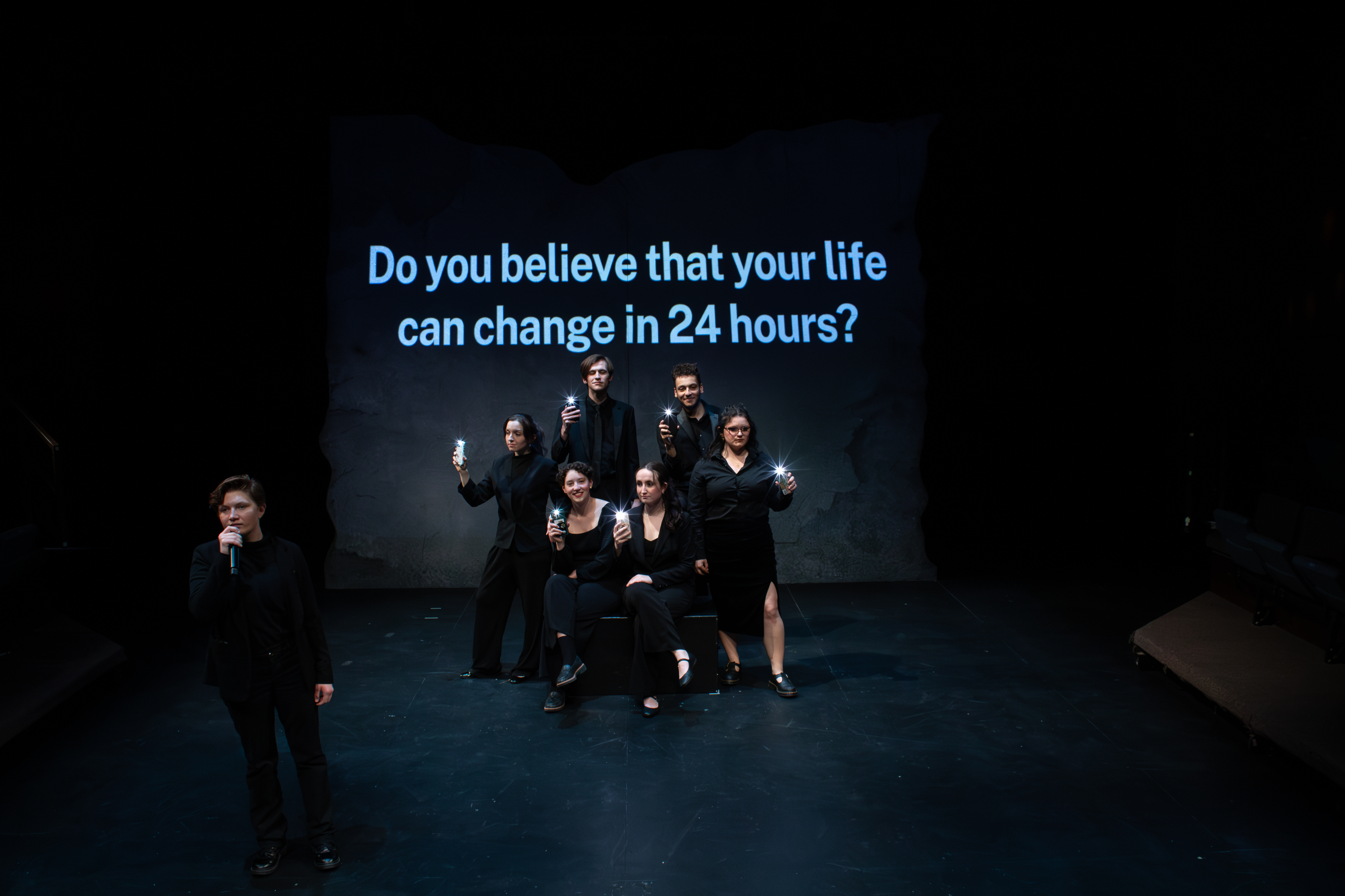 Production photography from International Play Festival: Ukraine at Ohio Northern University